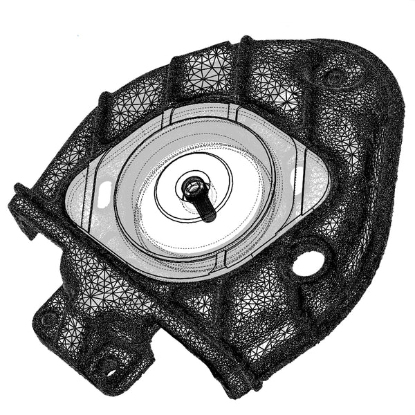 Porsche 924/944/951 Distributor Cap Delete Cover