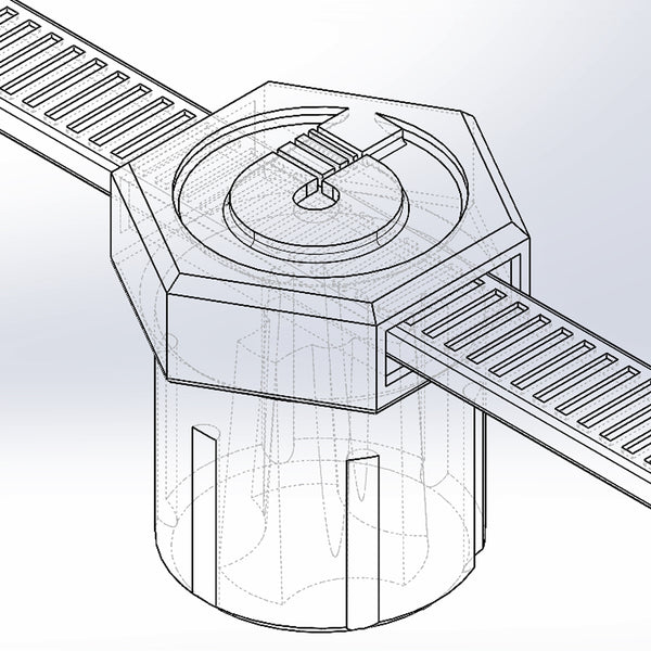 Reusable Zip Tie Mounts