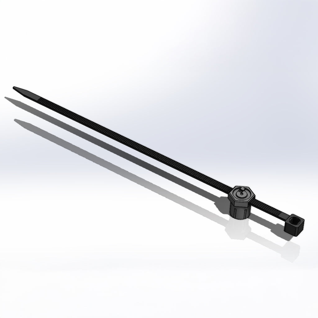 Reusable Zip Tie Mounts